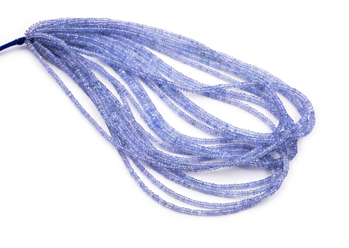 Ceylon Sapphire 3mm-4mm Faceted Rondelle, additional view