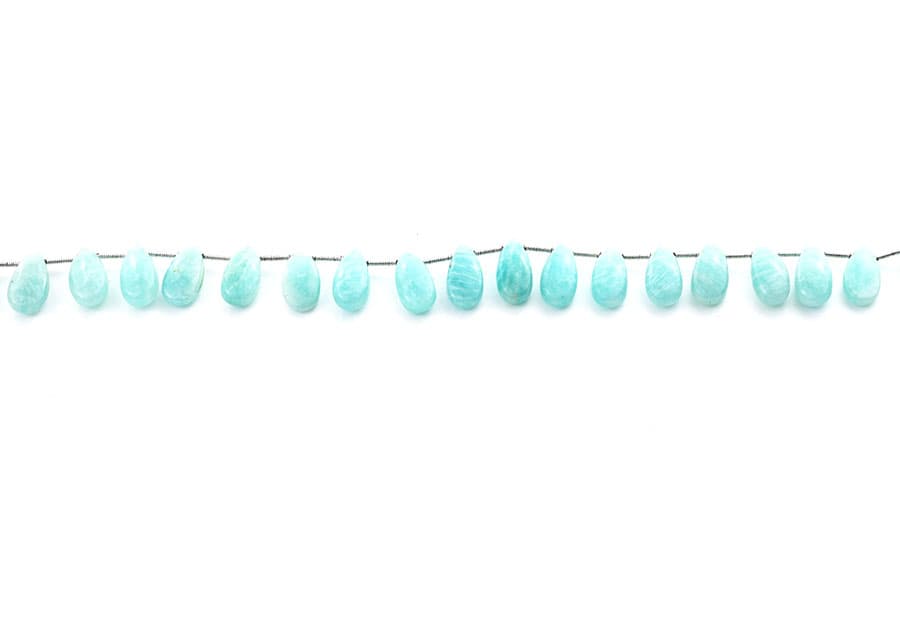 Amazonite 7X15mm Smooth Pear, additional view