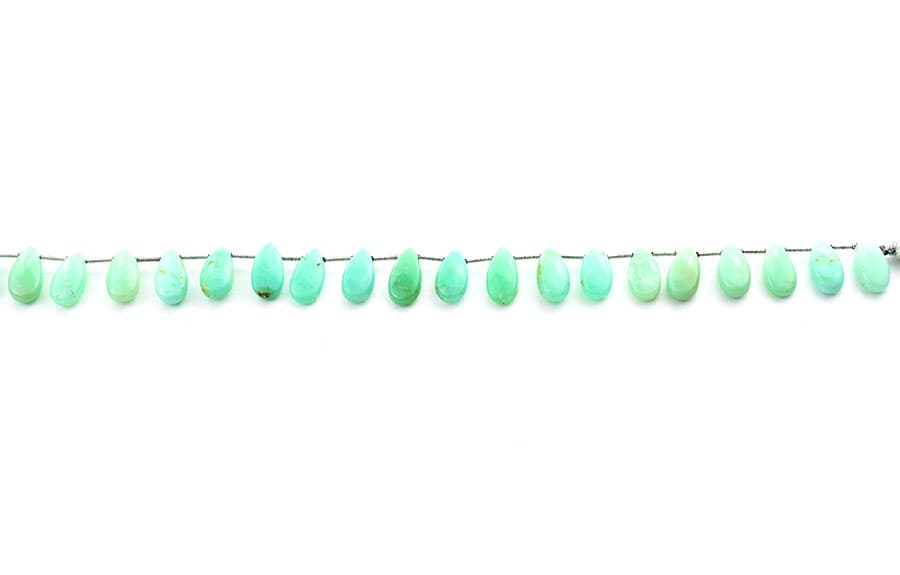 Chrysoprase 7X15mm Smooth Pear, additional view