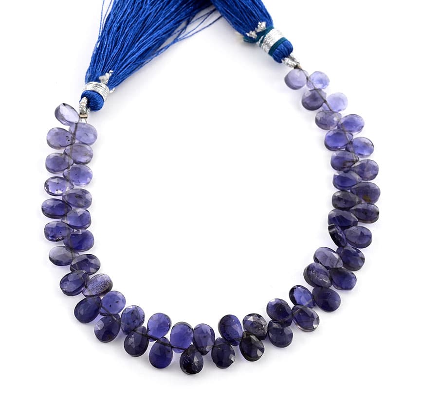 Iolite 5X7mm Faceted Pear(Calibrated), additional view
