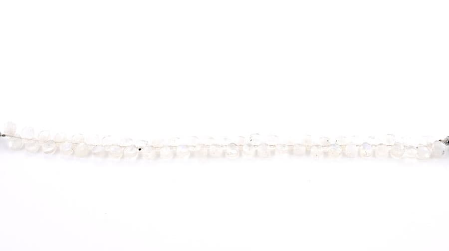 Rainbow Moonstone 5X7mm Faceted Pear(Calibrated), additional view