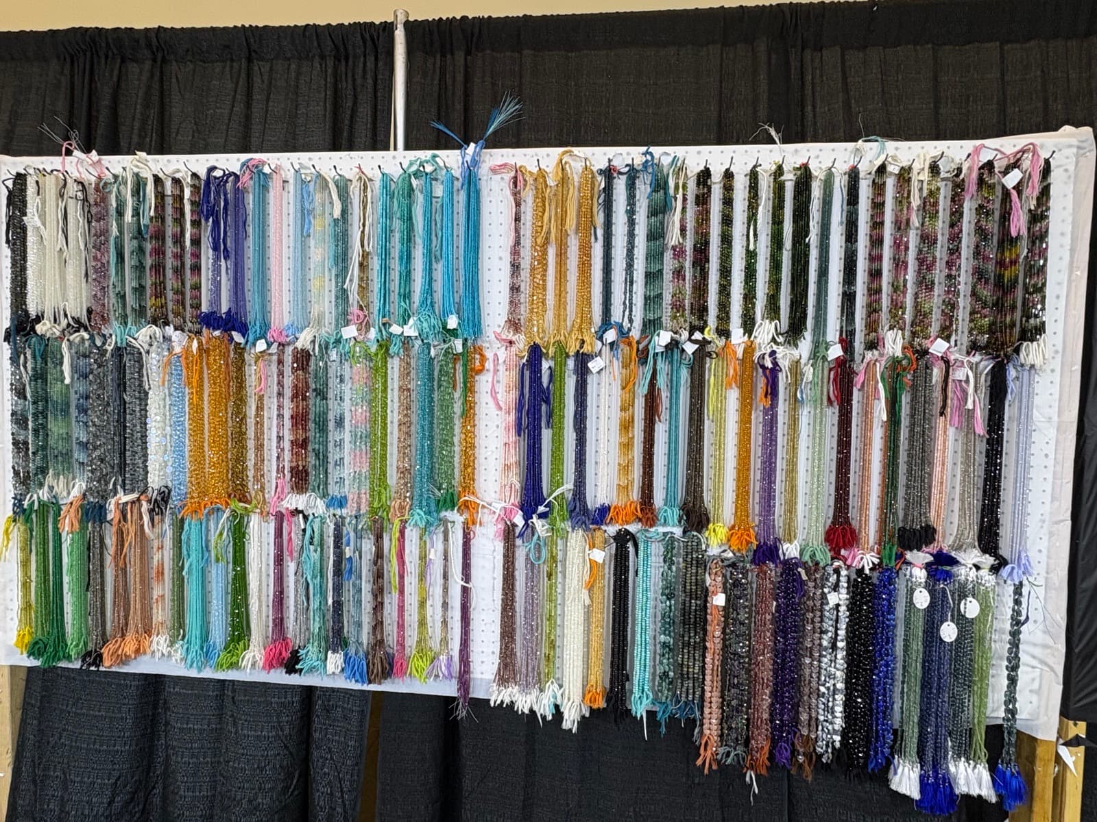 The pegboard strand wall