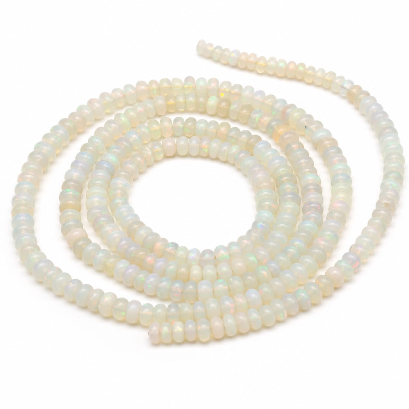 Chocolate and brown Ethiopian opal beads