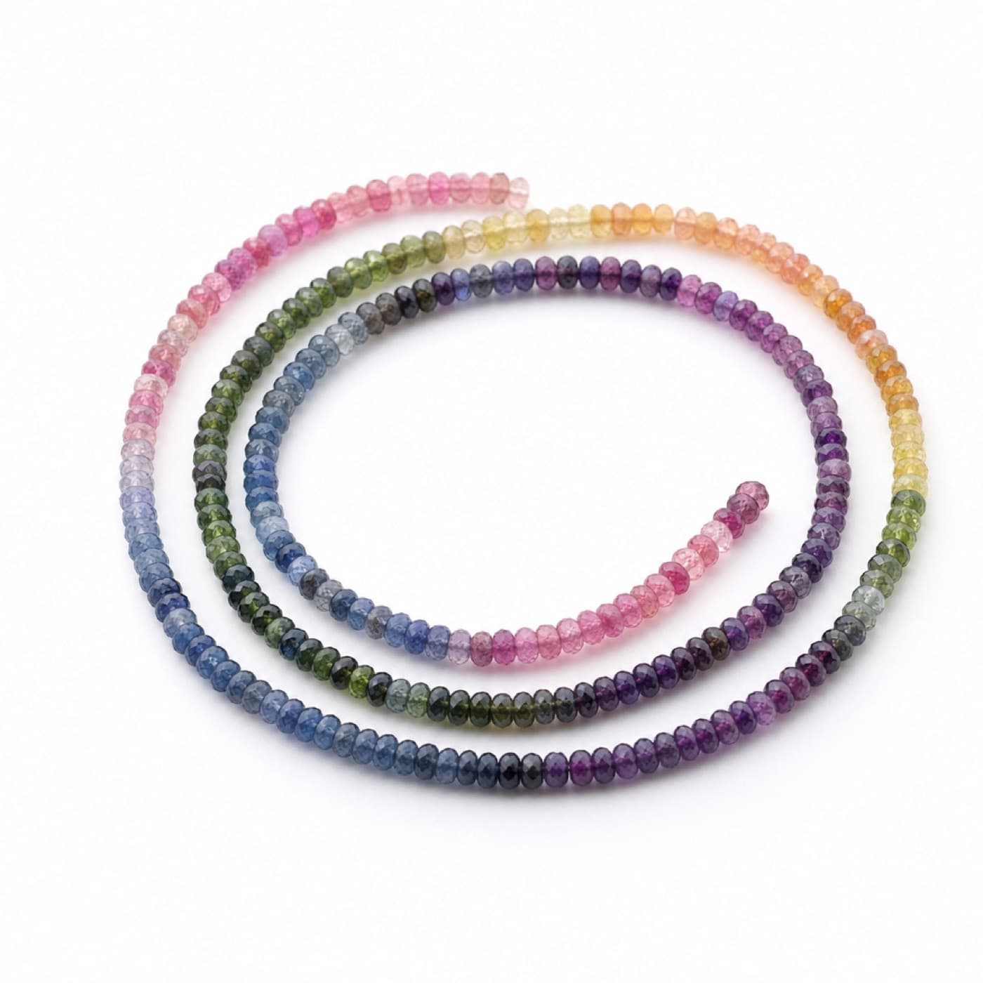 Multi-gemstone heishi and designer mix strands beads