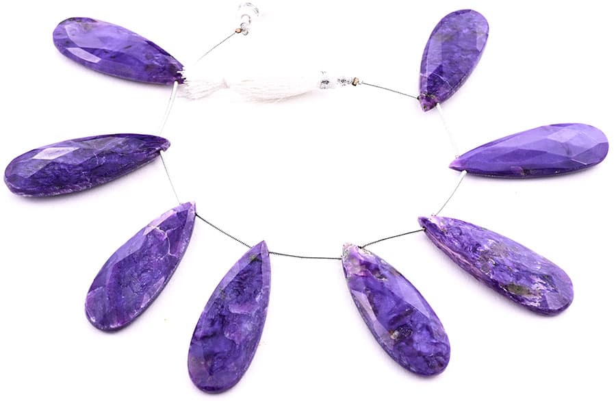 Cherorite 15x45mm Faceted Pear, additional view