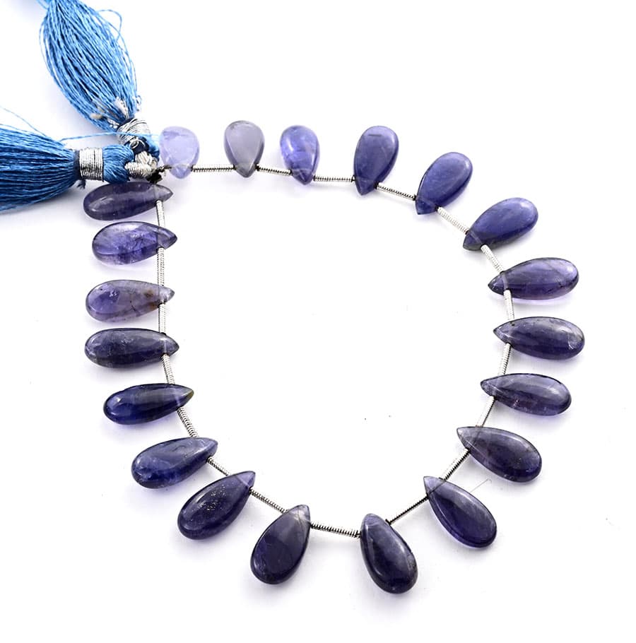 Iolite 7X15mm Smooth Pear, additional view