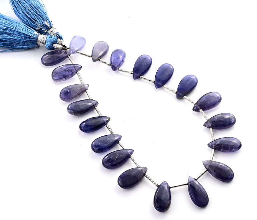 Iolite 7X15mm Smooth Pear, additional view