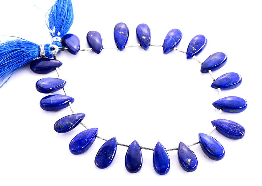 Lapis Lazuli 7X15mm Smooth Pear, additional view