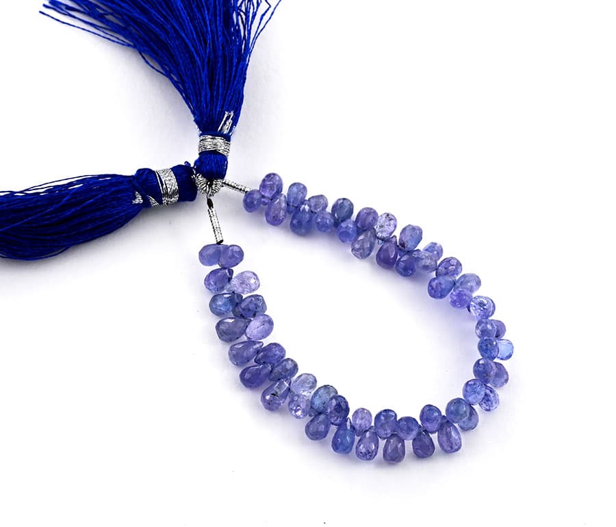 Tanzanite 3X5mm Faceted Tear Drops (Calibrated), additional view