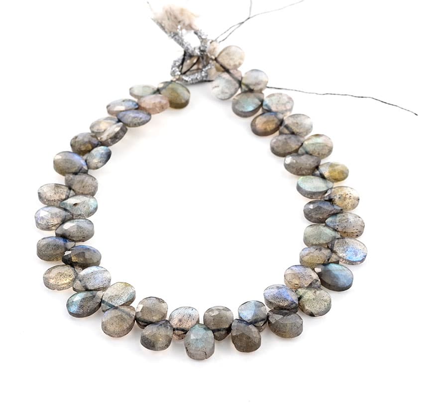 Labradorite 5X7mm Faceted Pear(Calibrated), additional view